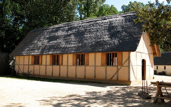 Jamestown 1607 Replica Buildings